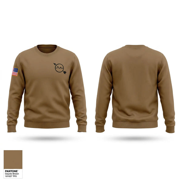 Crew Neck Sweatshirt, Operations Specialist, Navy, Teamtime, Team time, sublimation, custom sports apparel, team uniforms, spirit wear, spiritwear, sports uniforms, custom shirts, team store, custom team store, fundraiser sports, apparel fundraiser