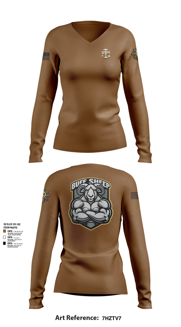 Womens Long Sleeve Vneck Shirt, nrd miami, , Teamtime, Team time, sublimation, custom sports apparel, team uniforms, spirit wear, spiritwear, sports uniforms, custom shirts, team store, custom team store, fundraiser sports, apparel fundraiser
