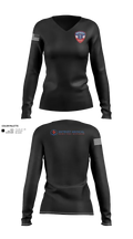 Entrust Medical Services Express 26640444 Women's Long Sleeve V-neck Shirt - 21
