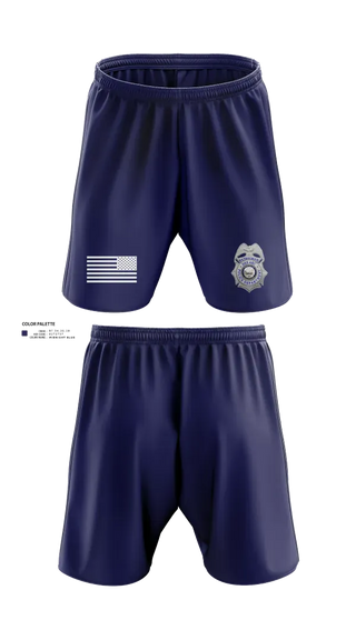 Athletic Shorts With Pockets, Des Arc Police Department, Police, Teamtime, Team time, sublimation, custom sports apparel, team uniforms, spirit wear, spiritwear, sports uniforms, custom shirts, team store, custom team store, fundraiser sports, apparel fundraiser