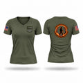 IPD/USMS TF Women's Short Sleeve V-neck Shirt - 1