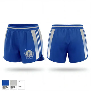 Womens Shorts, Royals, Baseball, Teamtime, Team time, sublimation, custom sports apparel, team uniforms, spirit wear, spiritwear, sports uniforms, custom shirts, team store, custom team store, fundraiser sports, apparel fundraiser