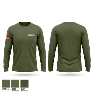 Long Sleeve Performance Shirt, Okemah, Police, Teamtime, Team time, sublimation, custom sports apparel, team uniforms, spirit wear, spiritwear, sports uniforms, custom shirts, team store, custom team store, fundraiser sports, apparel fundraiser