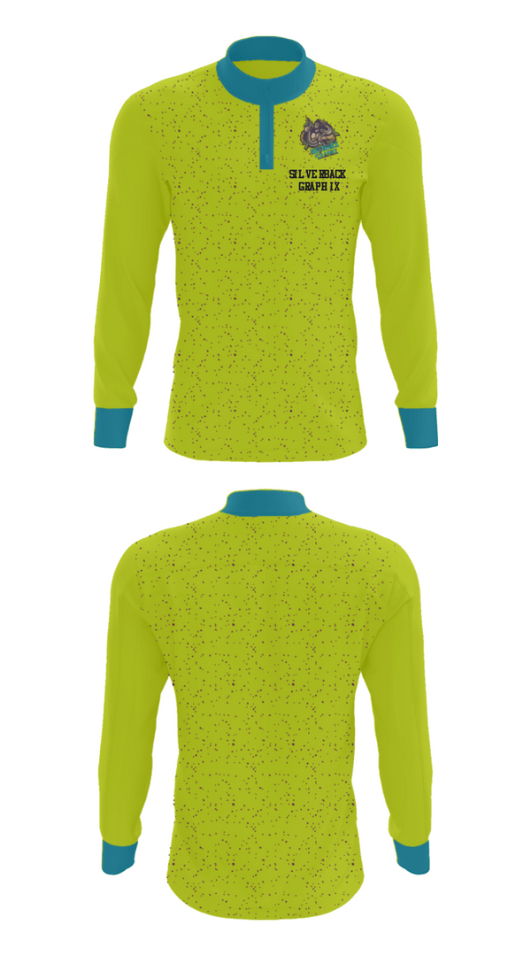 Quarter Zip Jacket, Silverback Graphix, , Teamtime, Team time, sublimation, custom sports apparel, team uniforms, spirit wear, spiritwear, sports uniforms, custom shirts, team store, custom team store, fundraiser sports, apparel fundraiser