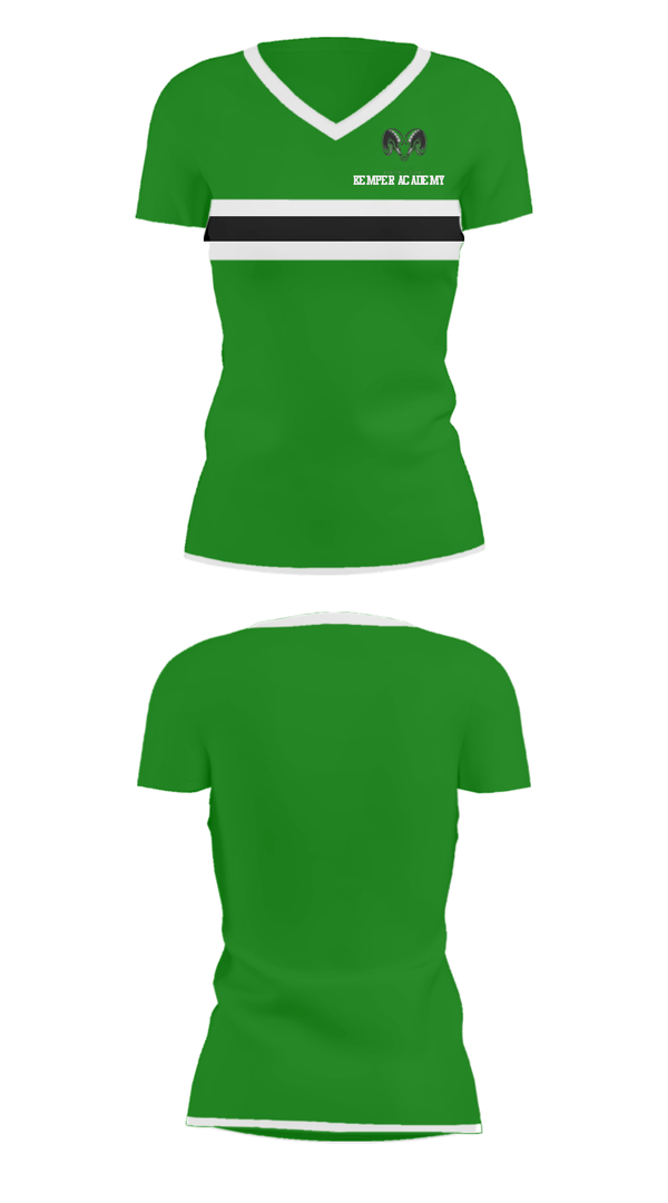 Women's Short Sleeve Vneck Shirt, Kemper Academy, Spirit Store, Teamtime, Team time, sublimation, custom sports apparel, team uniforms, spirit wear, spiritwear, sports uniforms, custom shirts, team store, custom team store, fundraiser sports, apparel fundraiser