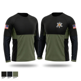 Long Sleeve Performance Shirt, Crawford county sheriffs office, Police, Teamtime, Team time, sublimation, custom sports apparel, team uniforms, spirit wear, spiritwear, sports uniforms, custom shirts, team store, custom team store, fundraiser sports, apparel fundraiser