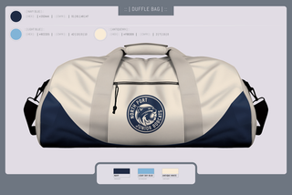 Duffle Bag, North Port Jr Bobcats, , Teamtime, Team time, sublimation, custom sports apparel, team uniforms, spirit wear, spiritwear, sports uniforms, custom shirts, team store, custom team store, fundraiser sports, apparel fundraiser