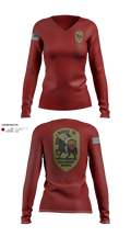 Engine 15 4145727 Women's Long Sleeve V-neck Shirt - 20