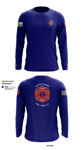 Long Sleeve Performance Shirt, SOUTH Eastern Ems/Fire, , Teamtime, Team time, sublimation, custom sports apparel, team uniforms, spirit wear, spiritwear, sports uniforms, custom shirts, team store, custom team store, fundraiser sports, apparel fundraiser