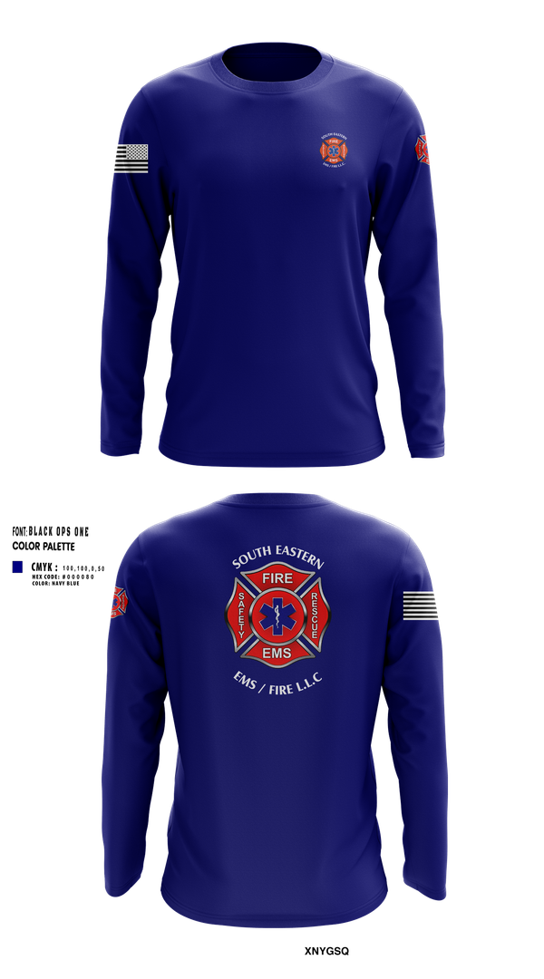 Long Sleeve Performance Shirt, SOUTH Eastern Ems/Fire, , Teamtime, Team time, sublimation, custom sports apparel, team uniforms, spirit wear, spiritwear, sports uniforms, custom shirts, team store, custom team store, fundraiser sports, apparel fundraiser