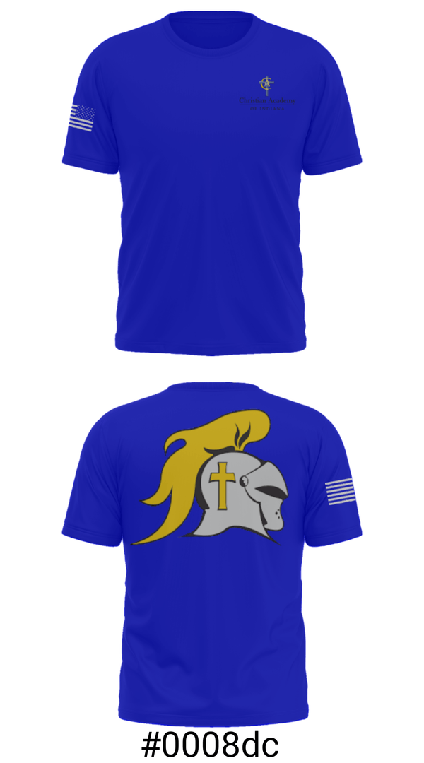 Short Sleeve Performance Shirt, Christian Academy of Indiana, Spirit Store, Teamtime, Team time, sublimation, custom sports apparel, team uniforms, spirit wear, spiritwear, sports uniforms, custom shirts, team store, custom team store, fundraiser sports, apparel fundraiser