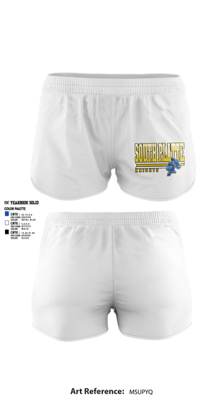 Womens Shorts, South Platte Knights Volleyball, Women's Volleyball, Teamtime, Team time, sublimation, custom sports apparel, team uniforms, spirit wear, spiritwear, sports uniforms, custom shirts, team store, custom team store, fundraiser sports, apparel fundraiser