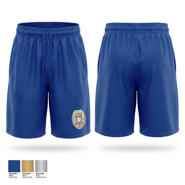 Athletic Shorts With Pockets, Reynolds Police Department, Police, Teamtime, Team time, sublimation, custom sports apparel, team uniforms, spirit wear, spiritwear, sports uniforms, custom shirts, team store, custom team store, fundraiser sports, apparel fundraiser