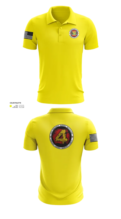 9th Engineer Support Battalion 95542880 Short Sleeve Performance Polo - 23