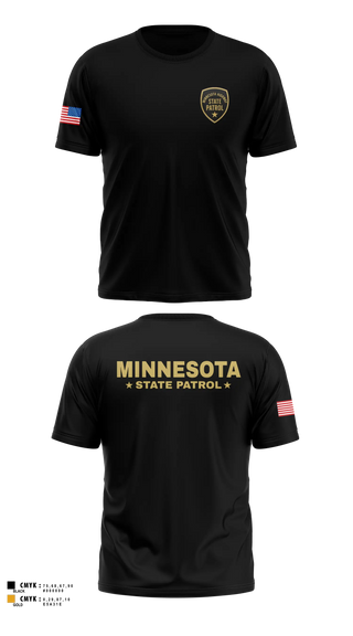Short Sleeve Performance Shirt, Minnesota State Patrol, Police, Teamtime, Team time, sublimation, custom sports apparel, team uniforms, spirit wear, spiritwear, sports uniforms, custom shirts, team store, custom team store, fundraiser sports, apparel fundraiser