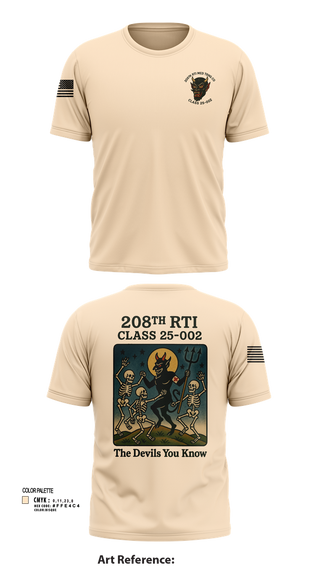 Short Sleeve Performance Shirt, 208th RTI MED TRNG CO Class 25-002, , Teamtime, Team time, sublimation, custom sports apparel, team uniforms, spirit wear, spiritwear, sports uniforms, custom shirts, team store, custom team store, fundraiser sports, apparel fundraiser