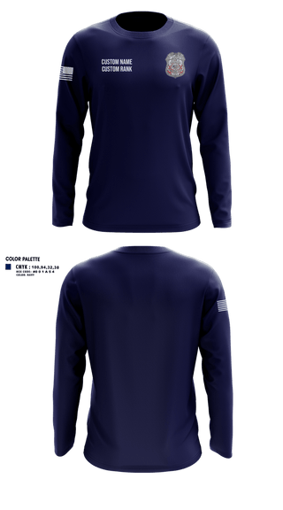 Long Sleeve Performance Shirt, Code 3 Investigations and Security, , Teamtime, Team time, sublimation, custom sports apparel, team uniforms, spirit wear, spiritwear, sports uniforms, custom shirts, team store, custom team store, fundraiser sports, apparel fundraiser