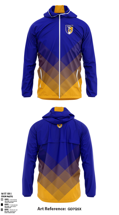Kemper County High School 92295445 Windbreaker - 90