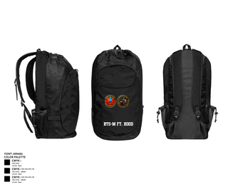 Gear Bag, RTS-M FT. HOOD, , Teamtime, Team time, sublimation, custom sports apparel, team uniforms, spirit wear, spiritwear, sports uniforms, custom shirts, team store, custom team store, fundraiser sports, apparel fundraiser