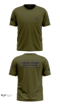 Federal bureau of prions Old School Cotton Feel Shirt - 4