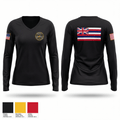 Department Of Corrections and Rehabilitation Honor Guard 39970301 Women's Long Sleeve V-neck Shirt - 1