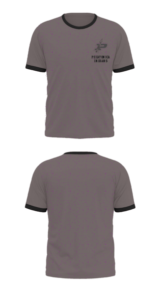 Short Sleeve Performance Shirt, Pecatonica Indians, Men's Basketball, Teamtime, Team time, sublimation, custom sports apparel, team uniforms, spirit wear, spiritwear, sports uniforms, custom shirts, team store, custom team store, fundraiser sports, apparel fundraiser