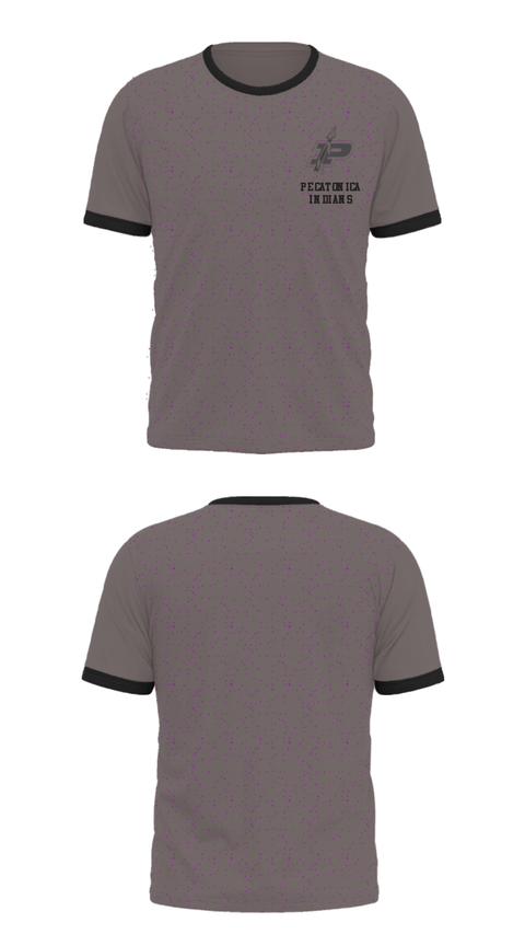 Short Sleeve Performance Shirt, Pecatonica Indians, Men's Basketball, Teamtime, Team time, sublimation, custom sports apparel, team uniforms, spirit wear, spiritwear, sports uniforms, custom shirts, team store, custom team store, fundraiser sports, apparel fundraiser