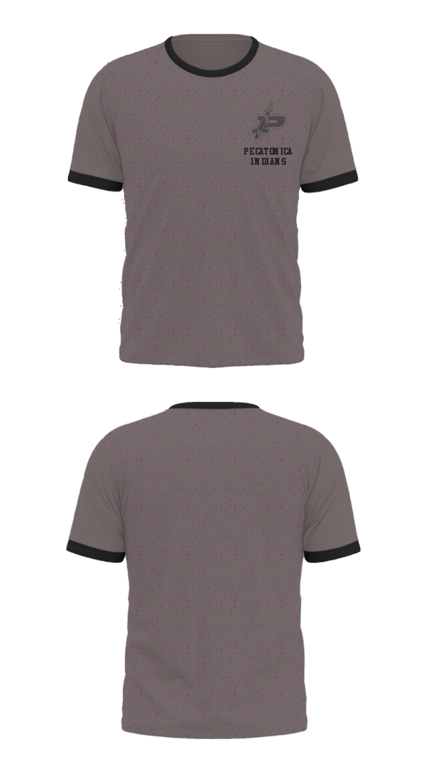 Short Sleeve Performance Shirt, Pecatonica Indians, Men's Basketball, Teamtime, Team time, sublimation, custom sports apparel, team uniforms, spirit wear, spiritwear, sports uniforms, custom shirts, team store, custom team store, fundraiser sports, apparel fundraiser