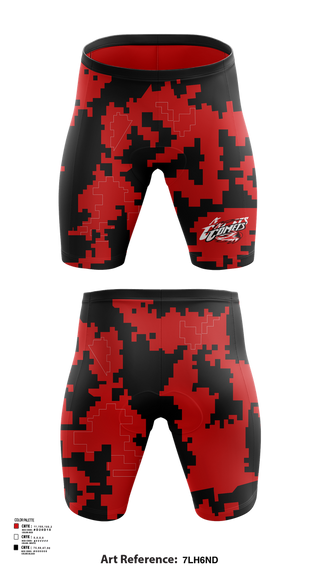 Mens Compression Shorts, Chevak Comets, Wrestling, Teamtime, Team time, sublimation, custom sports apparel, team uniforms, spirit wear, spiritwear, sports uniforms, custom shirts, team store, custom team store, fundraiser sports, apparel fundraiser