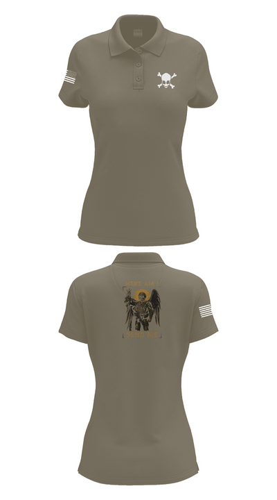Charlie Co. 45847534 Women's Short Sleeve Performance Polo  - 75