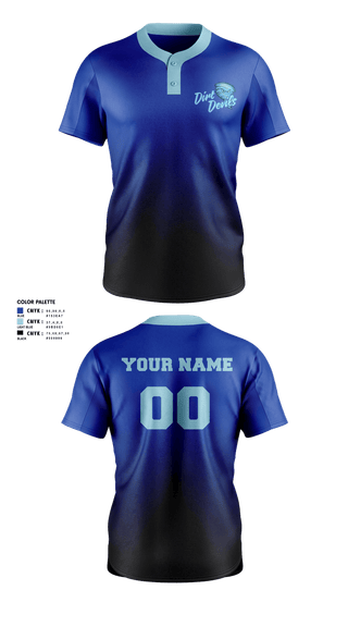 Two Button Softball Jersey, West Georgia Dirt Devils, Softball, Teamtime, Team time, sublimation, custom sports apparel, team uniforms, spirit wear, spiritwear, sports uniforms, custom shirts, team store, custom team store, fundraiser sports, apparel fundraiser
