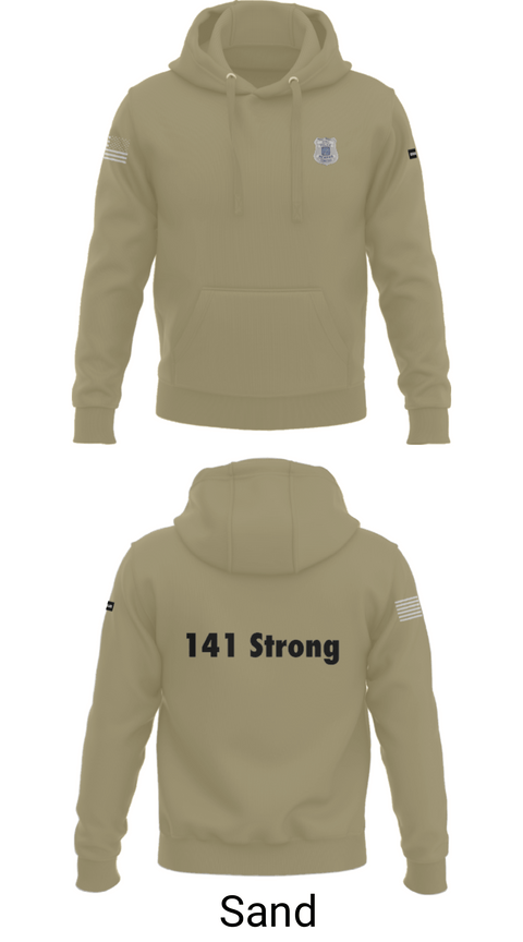 Hoodie, 141 Strong, Police, Teamtime, Team time, sublimation, custom sports apparel, team uniforms, spirit wear, spiritwear, sports uniforms, custom shirts, team store, custom team store, fundraiser sports, apparel fundraiser