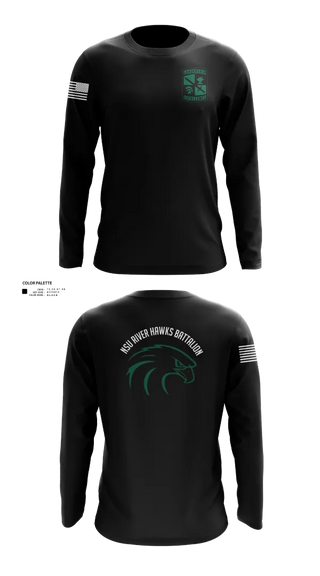 Long Sleeve Performance Shirt, River Hawks, Army, Teamtime, Team time, sublimation, custom sports apparel, team uniforms, spirit wear, spiritwear, sports uniforms, custom shirts, team store, custom team store, fundraiser sports, apparel fundraiser