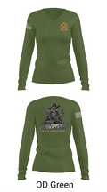 501st BSB, B Company 7979592 Women's Long Sleeve V-neck Shirt - 57