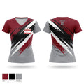 EARLE BULLDOGS Women's Short Sleeve V-neck Shirt - 1