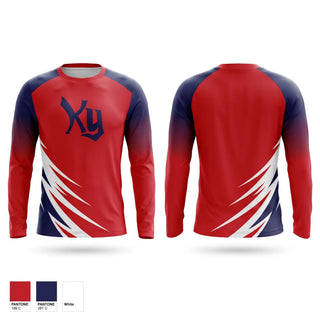 Long Sleeve Performance Shirt, Knights, Baseball, Teamtime, Team time, sublimation, custom sports apparel, team uniforms, spirit wear, spiritwear, sports uniforms, custom shirts, team store, custom team store, fundraiser sports, apparel fundraiser