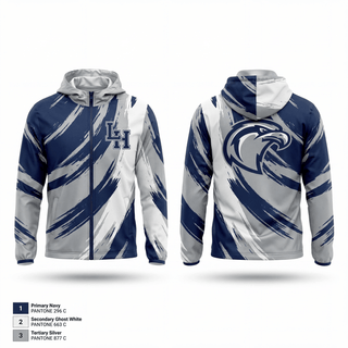 Windbreaker, Lake Howell, Men's Lacrosse, Teamtime, Team time, sublimation, custom sports apparel, team uniforms, spirit wear, spiritwear, sports uniforms, custom shirts, team store, custom team store, fundraiser sports, apparel fundraiser