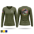 176 SFS Women's Long Sleeve V-neck Shirt - 1
