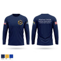 American Criminal Justice Association Long Sleeve Performance Shirt - 1