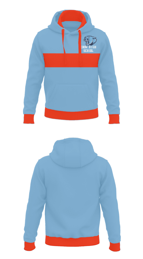 Hoodie, Crow High School, Spirit Store, Teamtime, Team time, sublimation, custom sports apparel, team uniforms, spirit wear, spiritwear, sports uniforms, custom shirts, team store, custom team store, fundraiser sports, apparel fundraiser