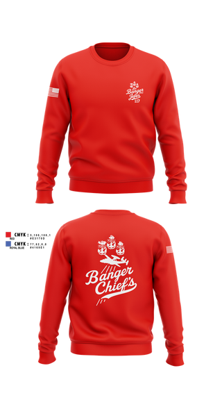 Crew Neck Sweatshirt, VAW-117, , Teamtime, Team time, sublimation, custom sports apparel, team uniforms, spirit wear, spiritwear, sports uniforms, custom shirts, team store, custom team store, fundraiser sports, apparel fundraiser