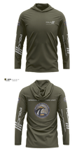 Inteligencia criminal Long Sleeve Performance Shirt with hood - 23