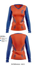 Catskill Volleyball 51447521 Women's Long Sleeve V-neck Shirt - 1