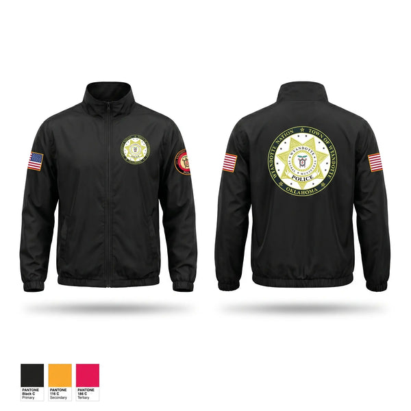 Windbreaker, Wyandotte Nation Police, Police, Teamtime, Team time, sublimation, custom sports apparel, team uniforms, spirit wear, spiritwear, sports uniforms, custom shirts, team store, custom team store, fundraiser sports, apparel fundraiser