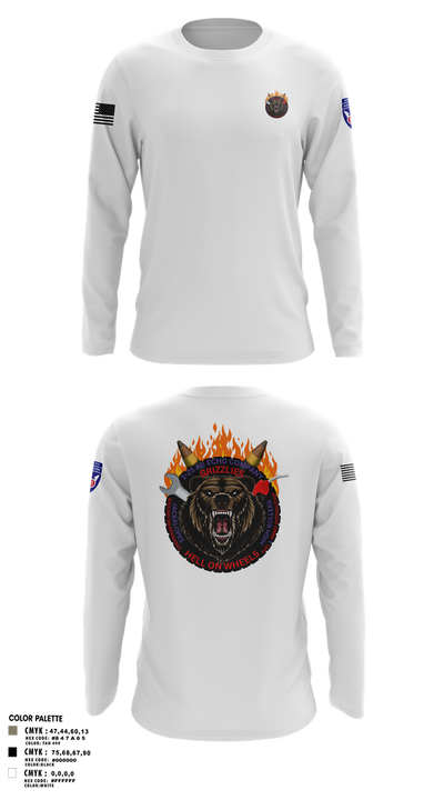 E co 1/25 4146050 Long Sleeve Performance Shirt 2