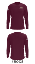 The Bridge Academy 43559589 Long Sleeve Performance Shirt - 18