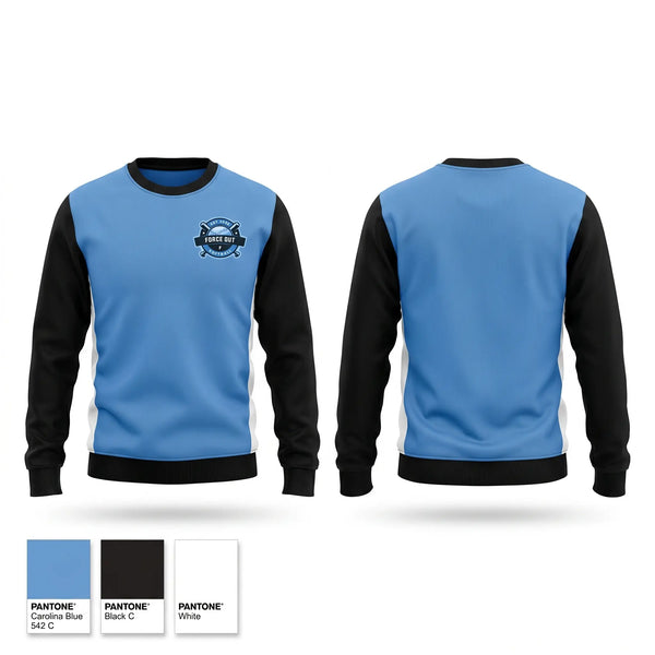 Crew Neck Sweatshirt, Force Out, Softball, Teamtime, Team time, sublimation, custom sports apparel, team uniforms, spirit wear, spiritwear, sports uniforms, custom shirts, team store, custom team store, fundraiser sports, apparel fundraiser