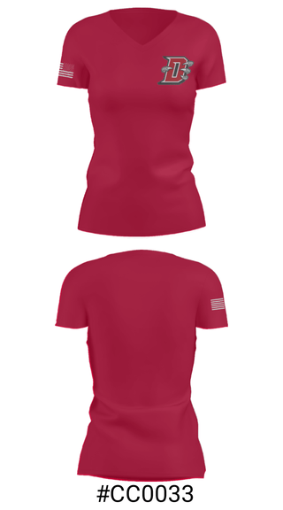 Women's Short Sleeve Vneck Shirt, Dover Area High School Wrestling, Wrestling, Teamtime, Team time, sublimation, custom sports apparel, team uniforms, spirit wear, spiritwear, sports uniforms, custom shirts, team store, custom team store, fundraiser sports, apparel fundraiser