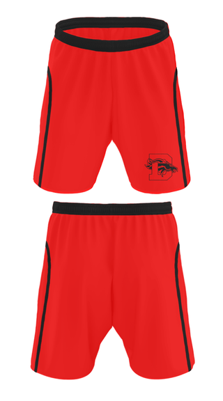 Athletic Shorts With Pockets, Glow Basketball Academy Basketball, Men's Basketball, Teamtime, Team time, sublimation, custom sports apparel, team uniforms, spirit wear, spiritwear, sports uniforms, custom shirts, team store, custom team store, fundraiser sports, apparel fundraiser