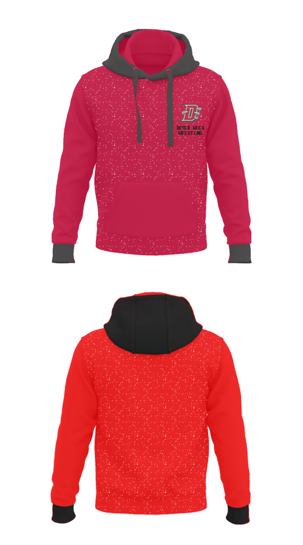 Hoodie, Dover Area High School Wrestling, Wrestling, Teamtime, Team time, sublimation, custom sports apparel, team uniforms, spirit wear, spiritwear, sports uniforms, custom shirts, team store, custom team store, fundraiser sports, apparel fundraiser